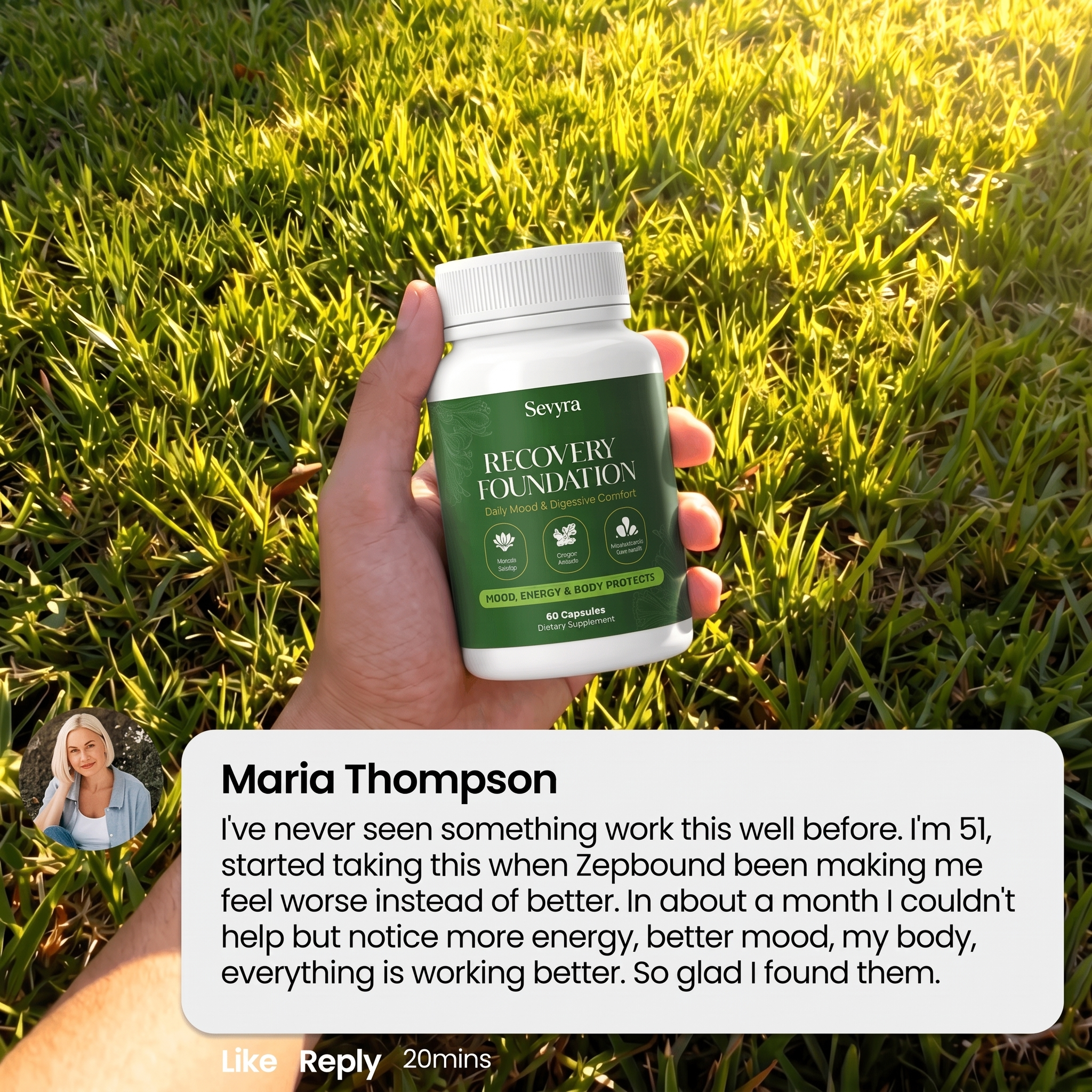 Sevyra Recovery Foundation Capsules