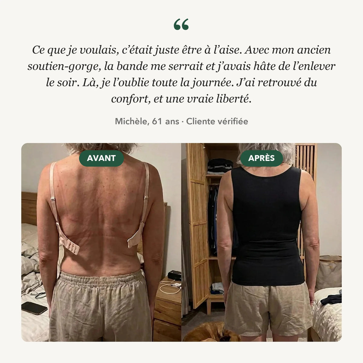 Débardeur Confort à Soutien-Gorge Intégré
