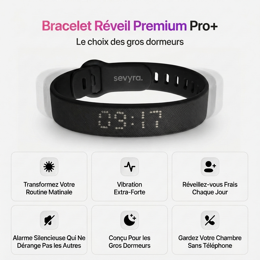 Bracelet Réveil Premium Pro+