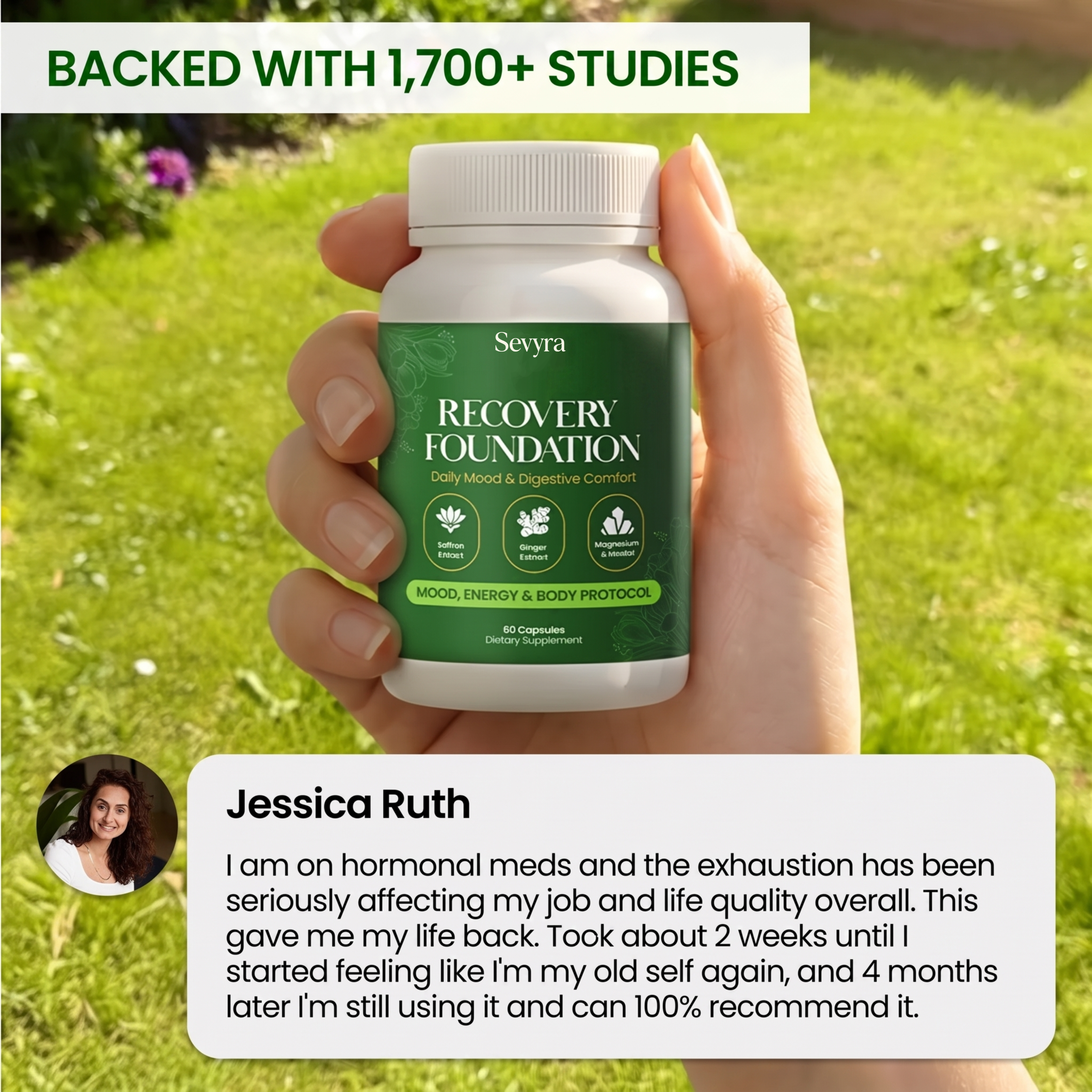 Sevyra Recovery Foundation Capsules