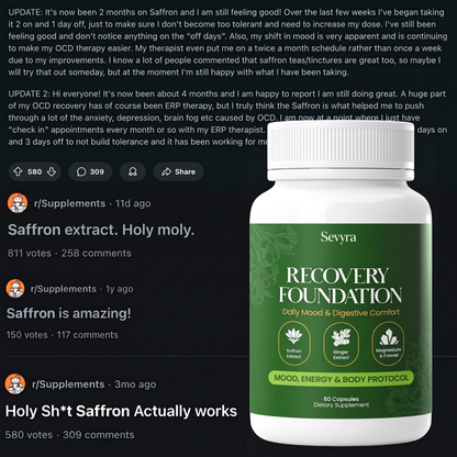 Sevyra Recovery Foundation Capsules