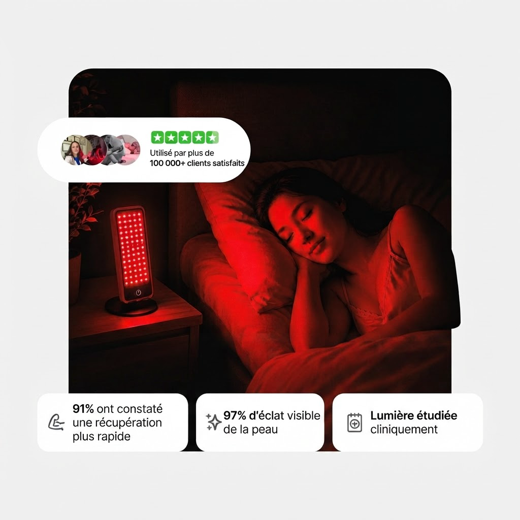 Panneau de Luminothérapie Rouge & Infrarouge