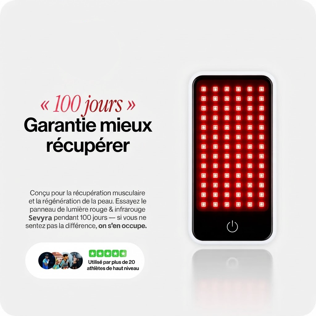Panneau de Luminothérapie Rouge & Infrarouge