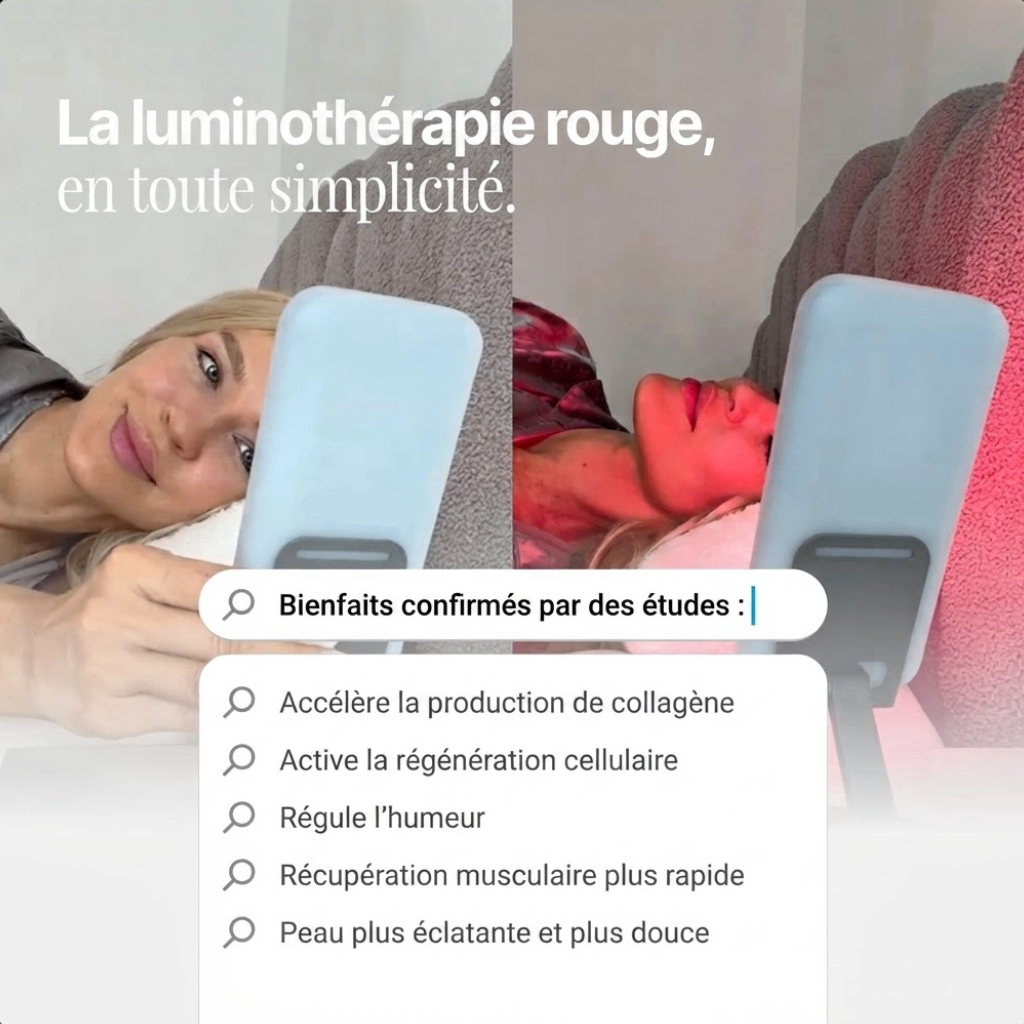 Panneau de Luminothérapie Rouge & Infrarouge